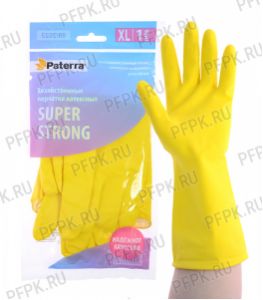 Перчатки латексные PATERRA СУПЕР ПРОЧНЫЕ XL (402-396) [12/120]