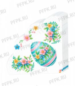 Салфетки бум. BOUQUET РОНДО, 3-сл.,с рис. (12 листов) Пасхальная [15/15]
