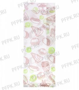 Уголок со складкой 230х80х40, с рисунком Хот дог EXTRA GREEN [100/3000]