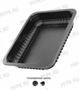 Емкость под запайку 227х178х40 ПР-Л-227х178х40 (М) РР, прозрачная [1/320]