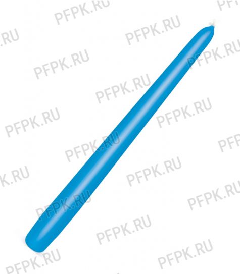 Свеча конусная Голубая (401-440) [50/50]