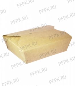 Ланч-бокс бум. 600 мл КРАФТ [1/680]