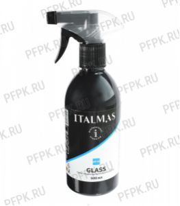 Средство для мытья стекол и зеркал ITALMAS Glass 500мл (198) [1/12]