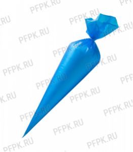Мешок кондитерский п/э в рулоне 55 см синий (в рулоне 100 шт)