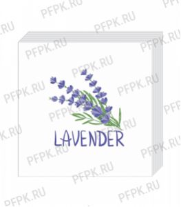 Салфетки бум. BOUQUET 20х20, 2-сл. (30 листов) Лаванда [26/26]