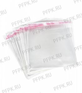 18х24 пакет БОПП с клапаном 3см (25 мкм) со скотчем [100/5000]