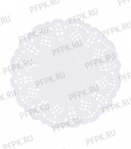 Салфетки ажурные круглые 11,5 см (250 шт. в уп.) КонтинентПак [1/16]