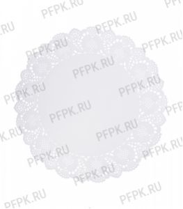 Салфетки ажурные круглые 30 см (250 шт. в уп.) КонтинентПак [1/12]
