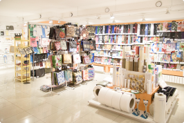 Интерьер магазина упаковки в Пензе, на ул. Пушкина, 43, в ассортименте: фасовочные пакеты, пакеты с ручками, упаковочные материалы