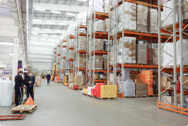 Современный логистический комплекс оптово-розничной компании «ПрофУпаковка» площадью 61.3 тыс.м3 